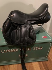 Sue Carson Black Jump Saddle