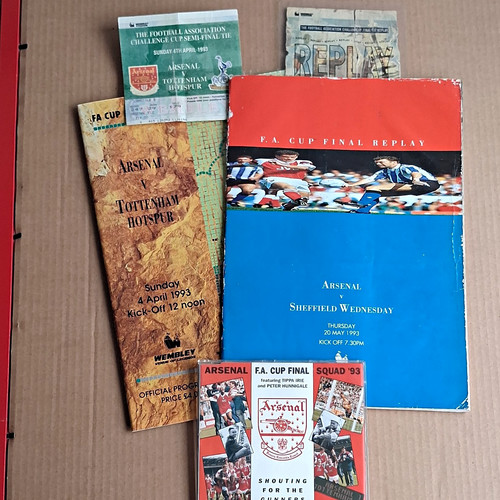 Arsenal 1993 cup bundle - 1993,