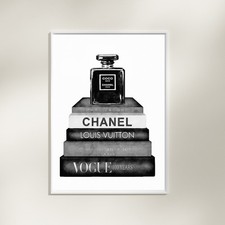 Coco Chanel Fashion Art A4 A3
