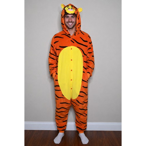 Tigger pajama costume mens - tigger,
