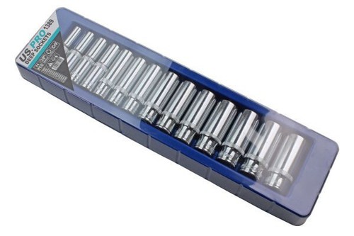 Pro 14pc drive deep - us, 3/8"