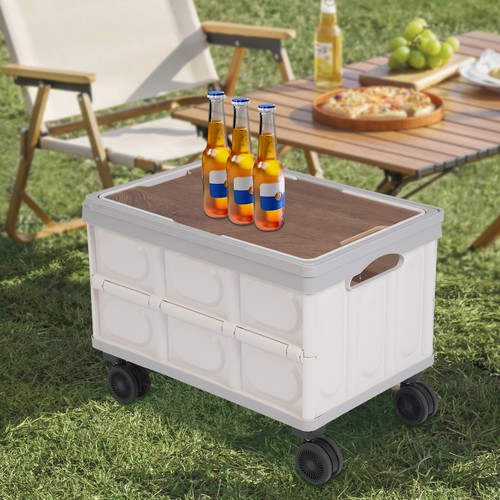 Folding utility cart 55l - utility,