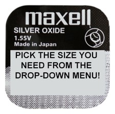 Genuine MAXELL Silver Oxide