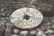 D049424 French Burr Mill Stone Assembled in Scotland Blair Atholl Mill. Sam Forr
