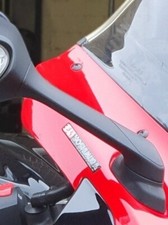 Yoshimura motorcycle resin dome rectangle decals/stickers