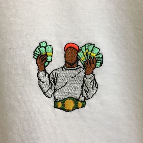Mike tyson money embroidered - mike,