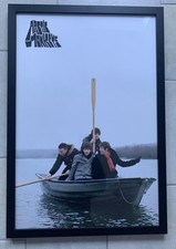 Very Large 66cm x 96cm Arctic Monkeys Framed Print In Excellent Condition