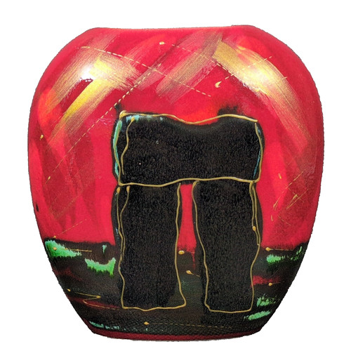 Anita harris purse vase - harris,