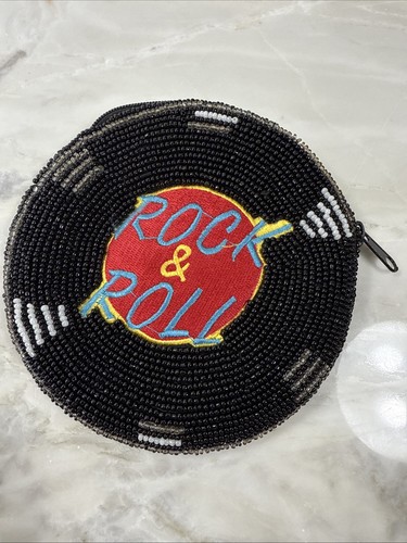 Rock and roll beaded - beaded, coin