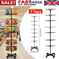Rotating Metal 7 Tier Stand