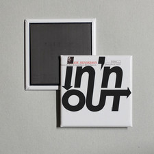 Joe Henderson - In 'n Out (The Rudy Van Gelder Album Cover Locker Fridge Magnet