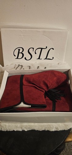 Red suede boots women uk - red,