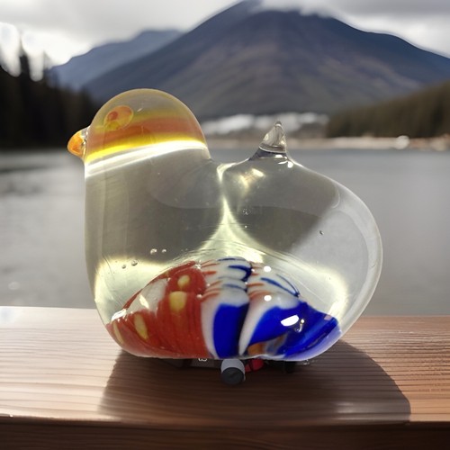 Vintage hand blown - vintage, glass