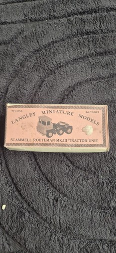Langley miniature models - langley,