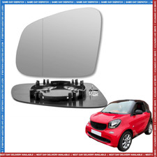 Left side wing mirror glass