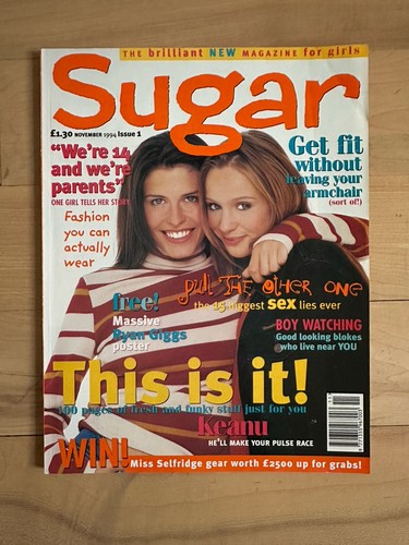 Sugar magazine first issue - sugar,