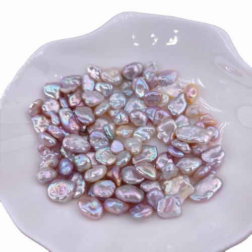 Natural purple keshi - keshi, baroque