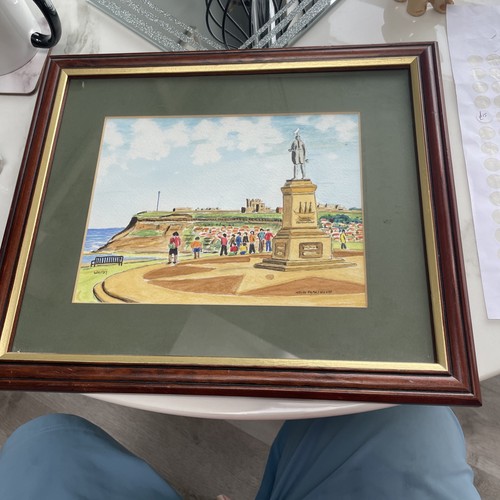Whitby water colour - whitby, by