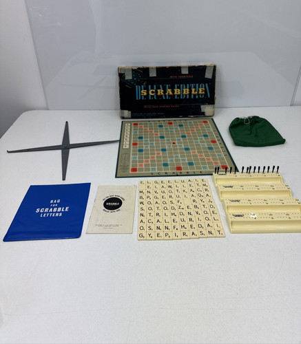 Scrabble deluxe edition - deluxe,