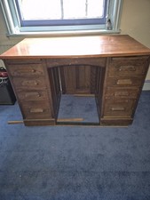 Vintage Mahogany Desk