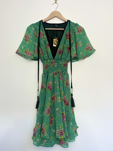 Jarlo green floral - ,