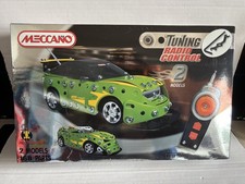 Meccano Tuning Radio Control Car 2 Models vintage sealed