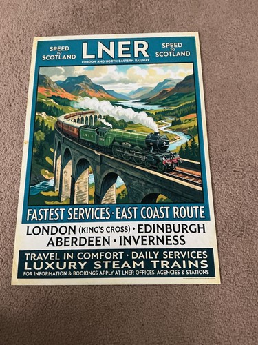 Lner london scotland - london, a3