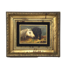 Vintage Original Framed Oil