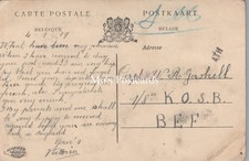 Military Postcard -Capt. W.R. Gaskell, King’s Own Scottish Borderers, BEF-GL4304