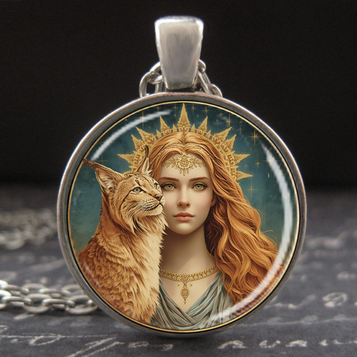Cat goddess freya - goddess,