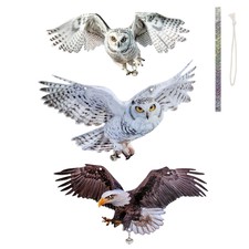 Decoy owl realistic deterrent - decoy,