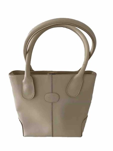 Tod vintage cream leather - tod's,