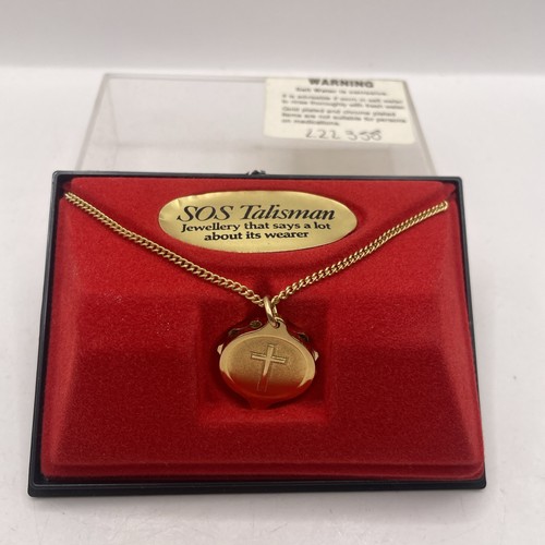 Vintage sos talisman gold - talisman,
