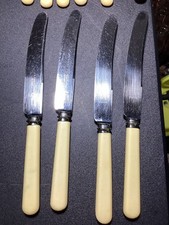 Vintage Table Knives X 8 And Desert Knives X 12 With 3 Boxes