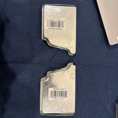End cap galvanized gutter - end,