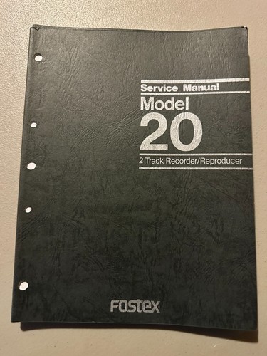 Fostex model track - model, 2