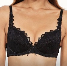Lepel Fiore Black Plunge Lace