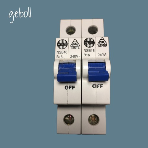 Wylex nsb16 mcb 16 - x,
