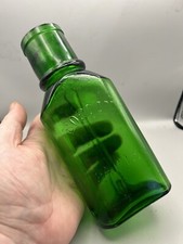 UNUSUAL VICTORIAN LARGE FRENCH PICKLE JAR BOTTLE EMBOSSED BORDIN PARIS