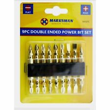 1x 9pc Gold Double Ended Screw
