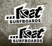 LOST SURFBOARD STICKERS Eddie Sticker RIP CURL Channel Islands Futures Oneill HI