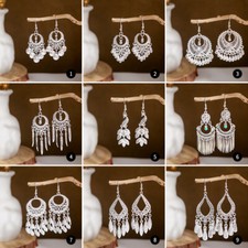 Dangle Drop Hook Chandelier Earrings Bohemian Boho Boho-Chic Unique Gift UK