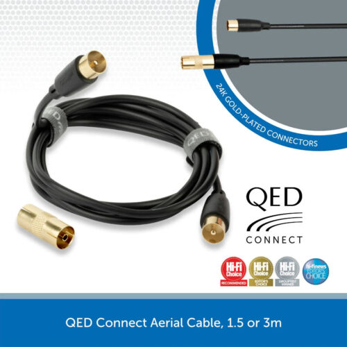 Qed connect coaxial aerial - connect,
