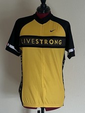 Lance Armstrong Livestrong Fiundation Vintage Cycle Jersey Size XL Rare