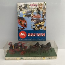Brumm Historical 1/43 Horse Carriage Mail Coach 1827 018 Horse Drawn Model 