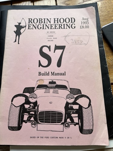 Robin hood build manual - robin, s7