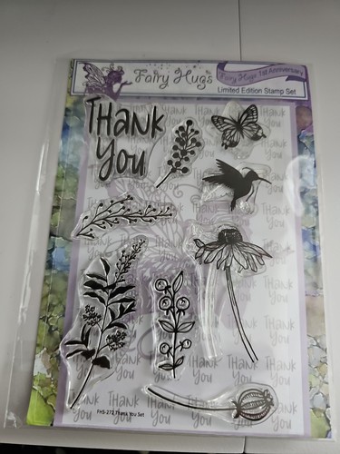 Fairy hugs clear stamps - fairy,