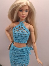 🔥 Light Blue Knitt Crochet