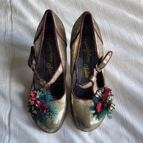 Irregular choice metallic gold - irregular,