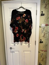 Nina Leonard Zip Necked Floral